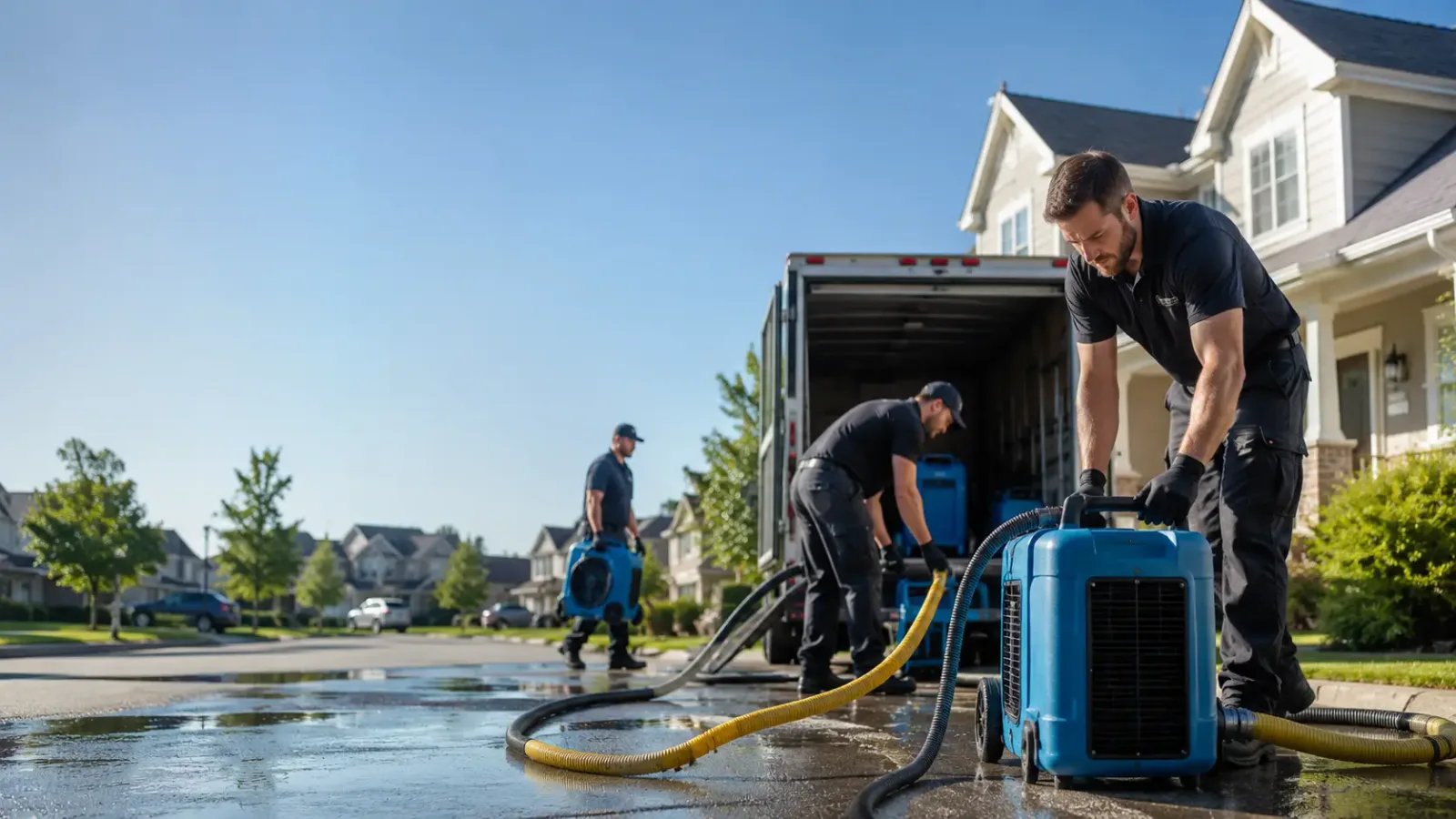 Water Damage Mitigation in Federal Dam, MN